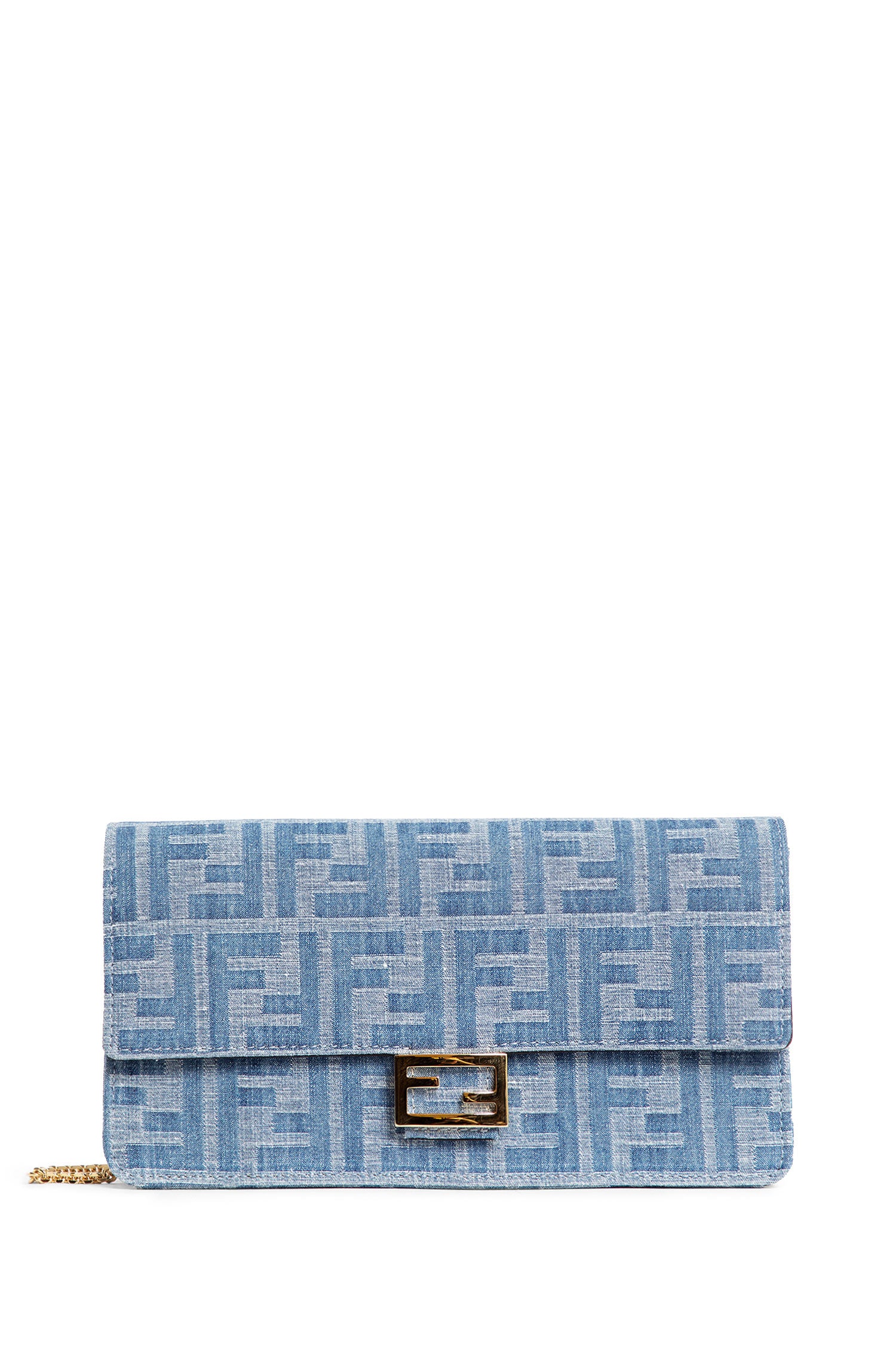 FENDI WOMAN BLUE WALLETS & CARDHOLDERS