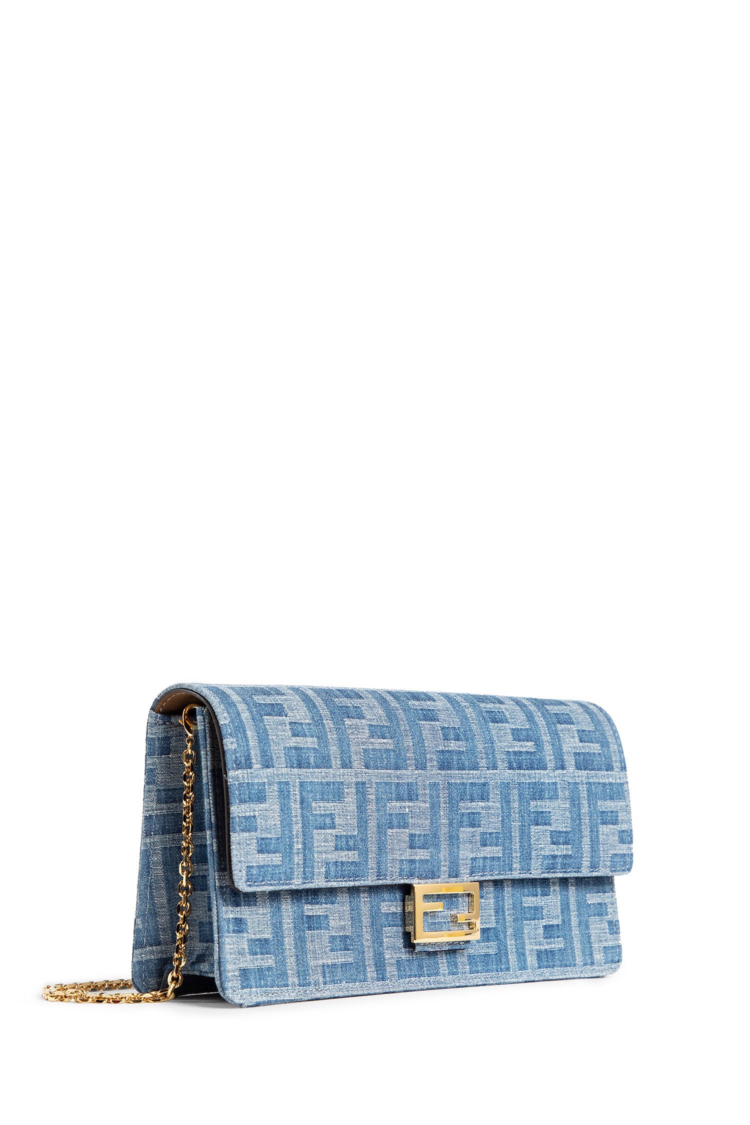 FENDI WOMAN BLUE WALLETS & CARDHOLDERS