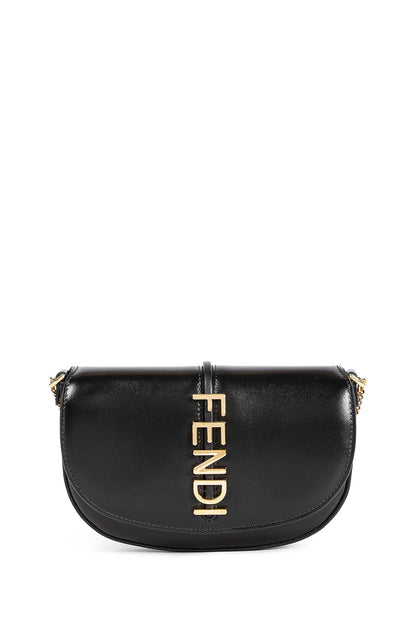 FENDI WOMAN BLACK MINI BAGS