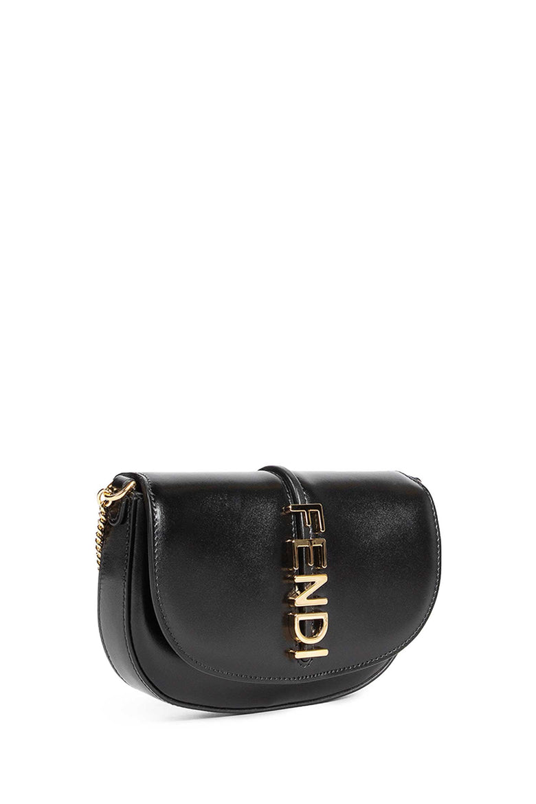 FENDI WOMAN BLACK MINI BAGS