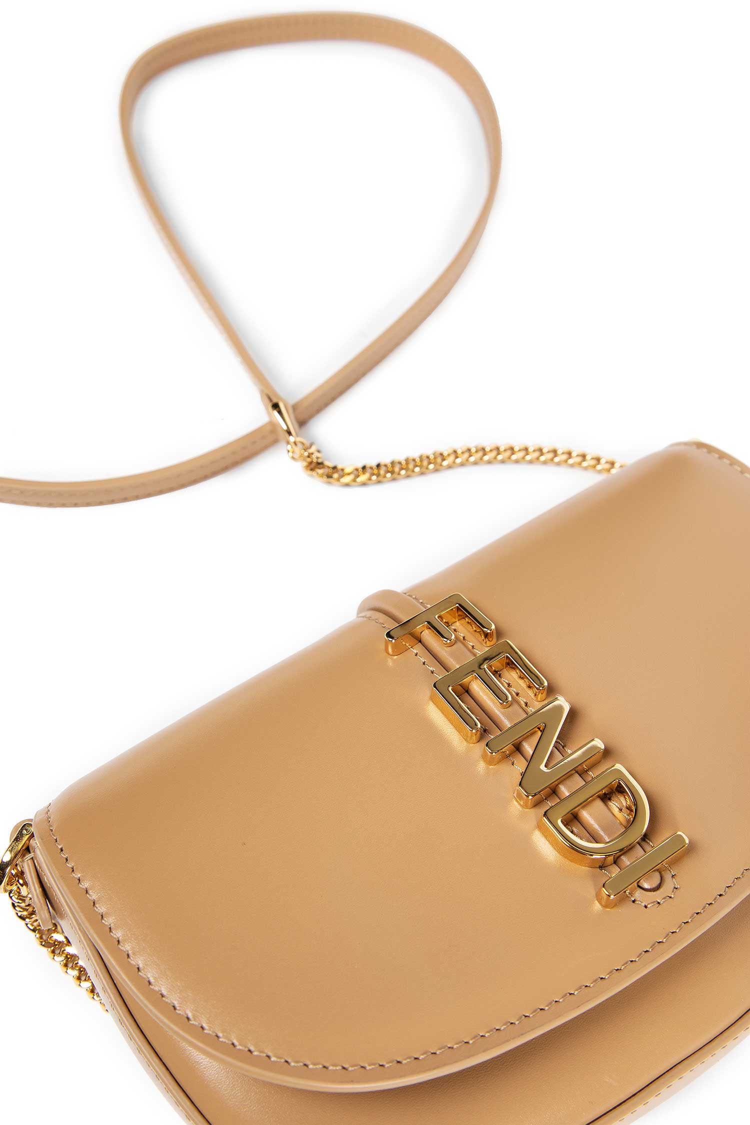 FENDI WOMAN BEIGE MINI BAGS