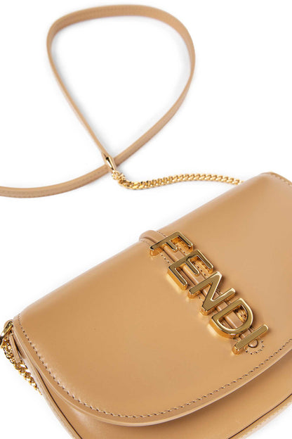 FENDI WOMAN BEIGE MINI BAGS