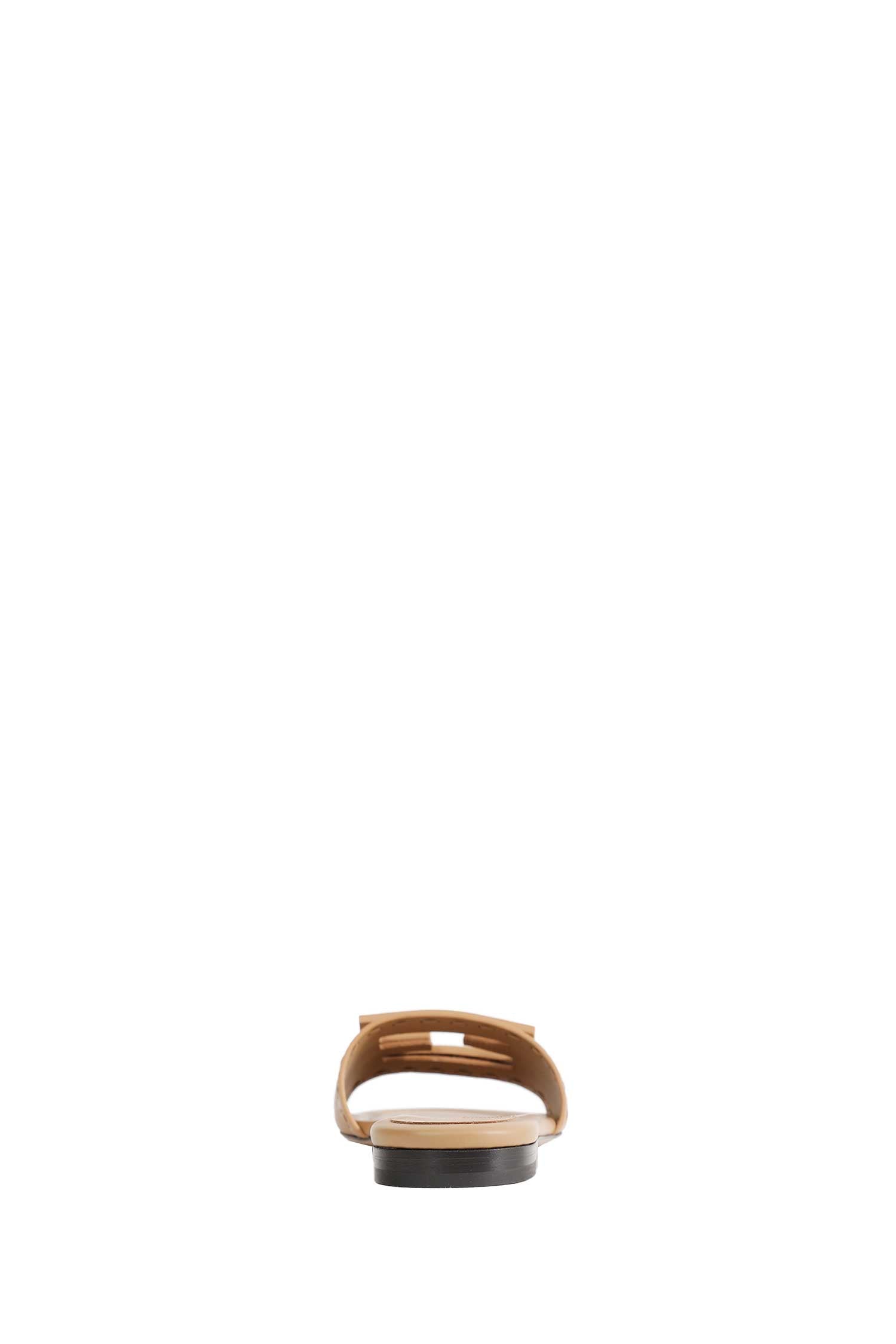 FENDI Leather Slides woman
