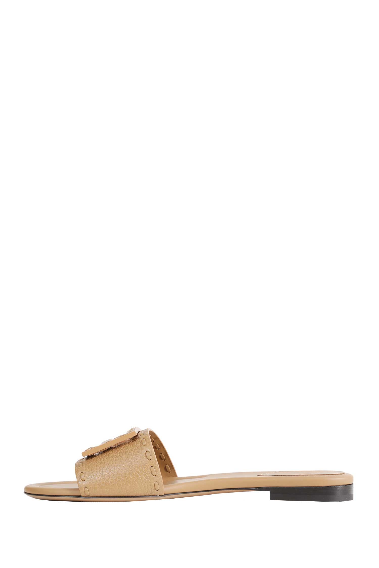 FENDI Leather Slides woman