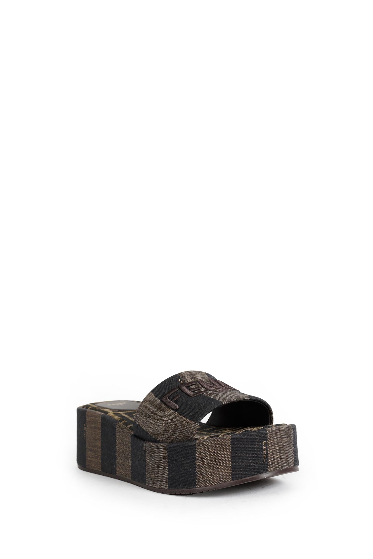 Sunshine Striped Platform Slides