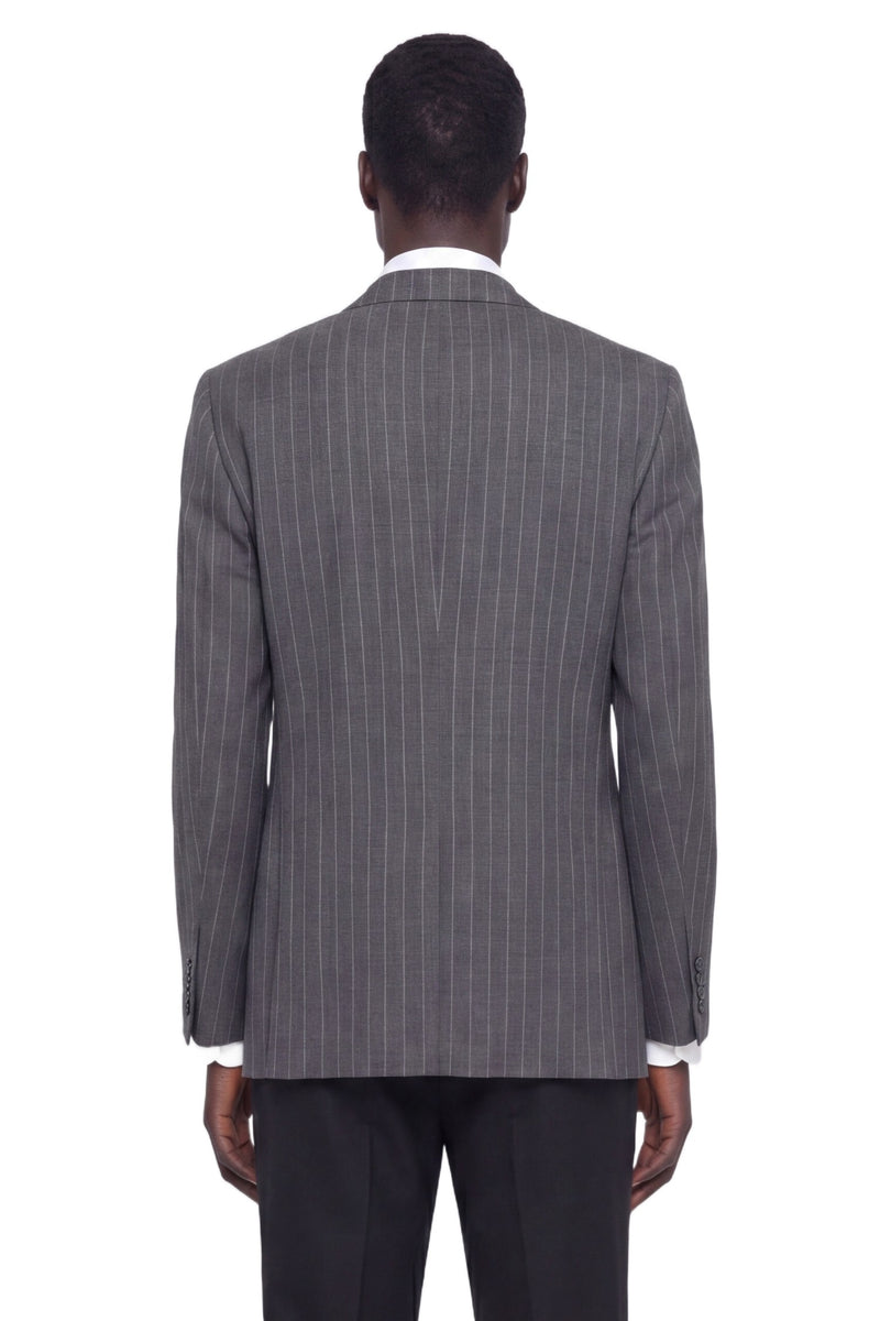 VALENTINO Single-Breasted Blazer in Pinstripe Wool man