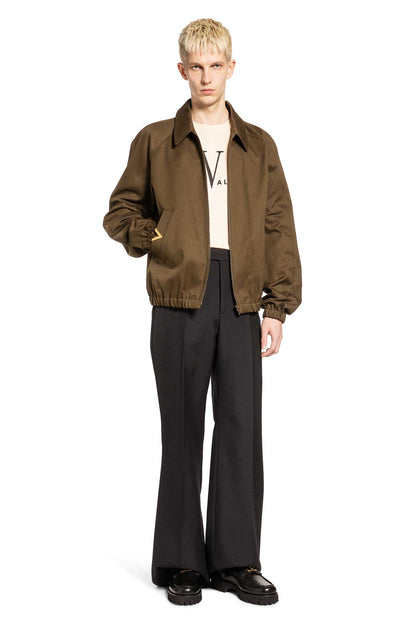 Nylon Cotton Harrington Jacket