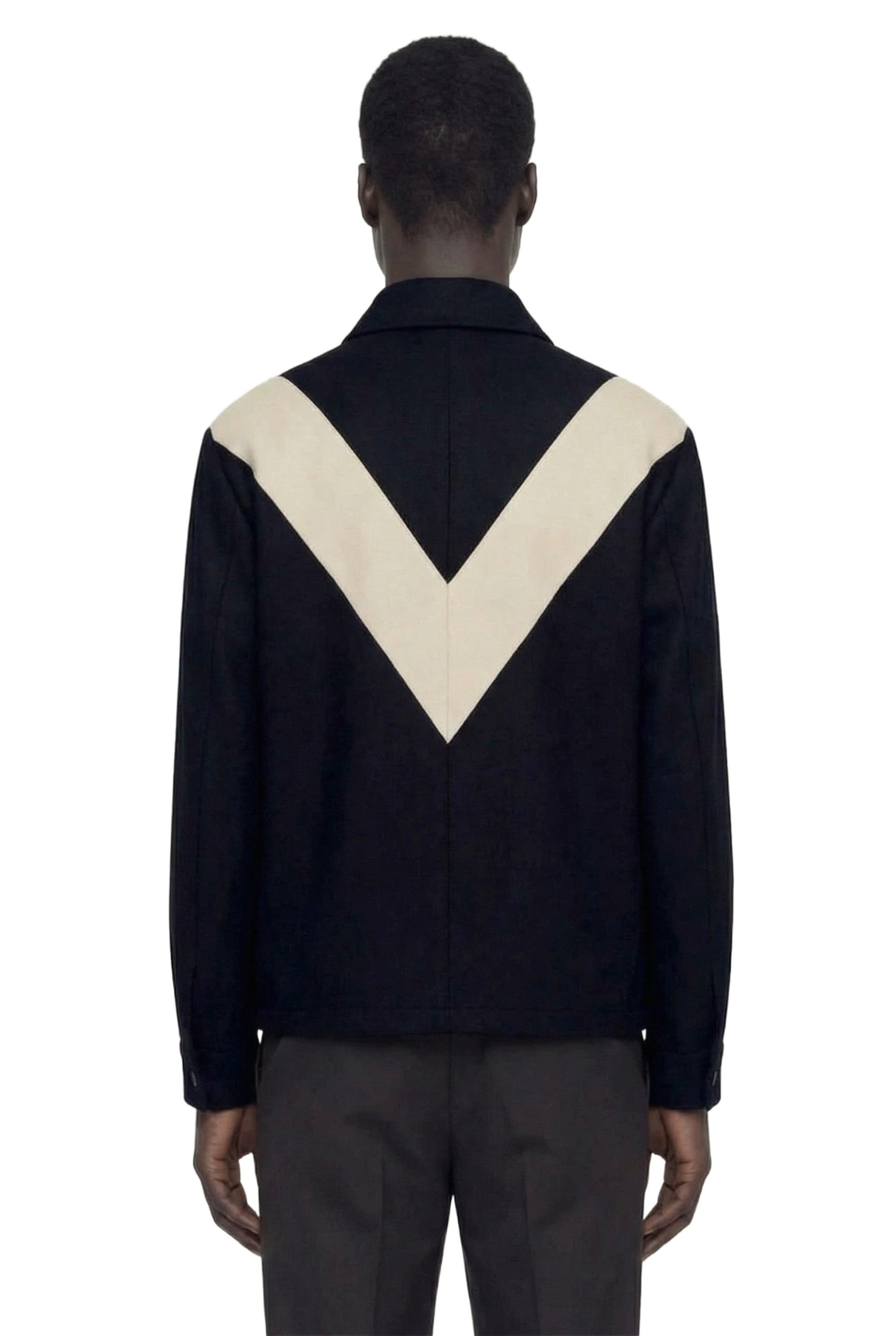 Signature V Nylon Gabardine Jacket