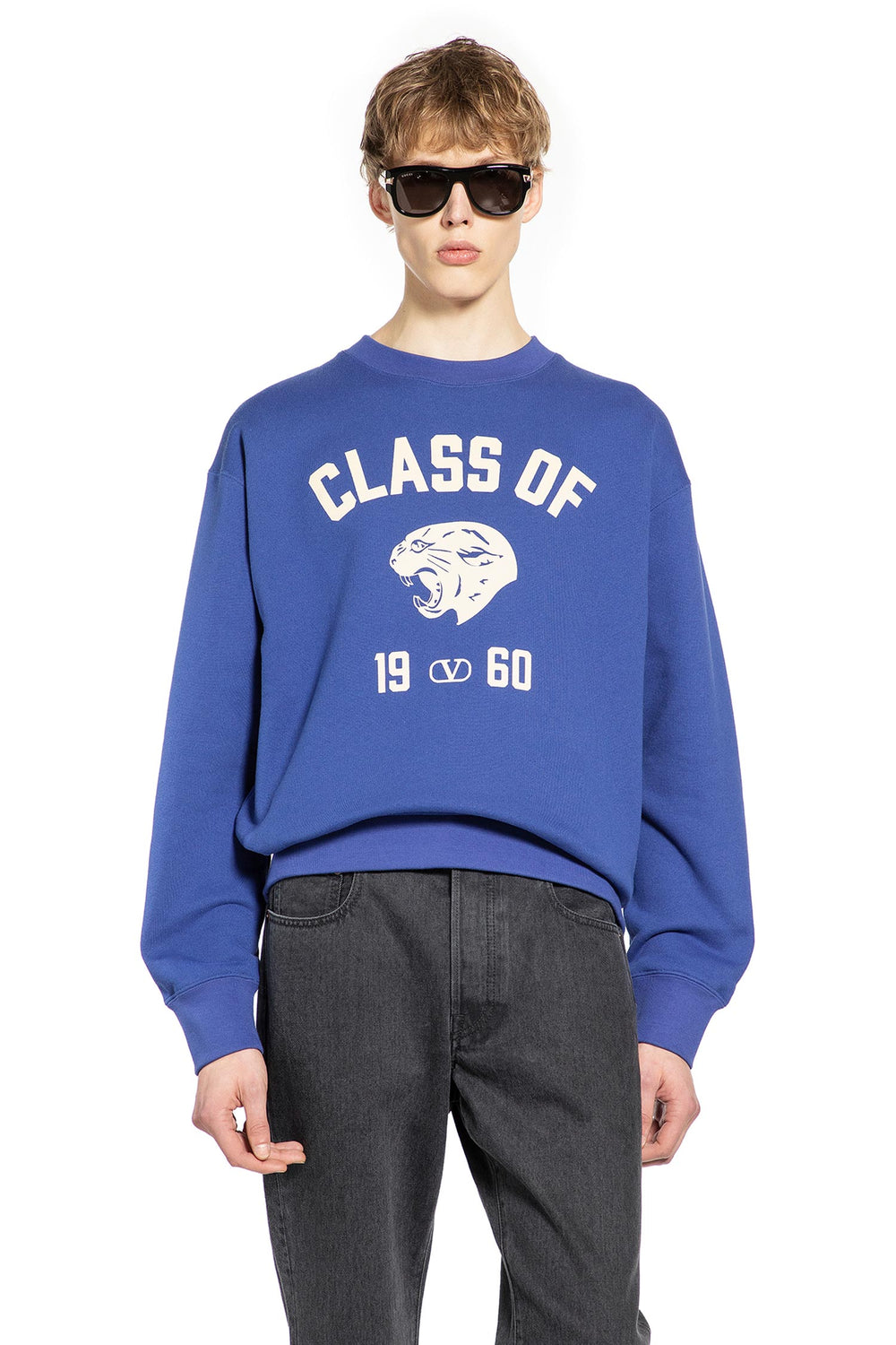 VALENTINO Panther Print Sweatshirt man