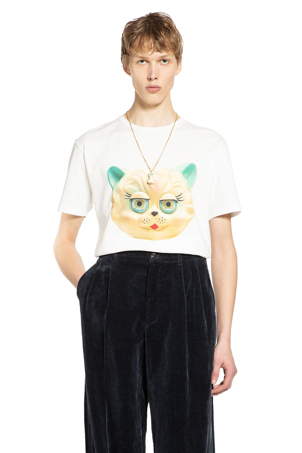 VALENTINO Chat de la Maison T-Shirt man