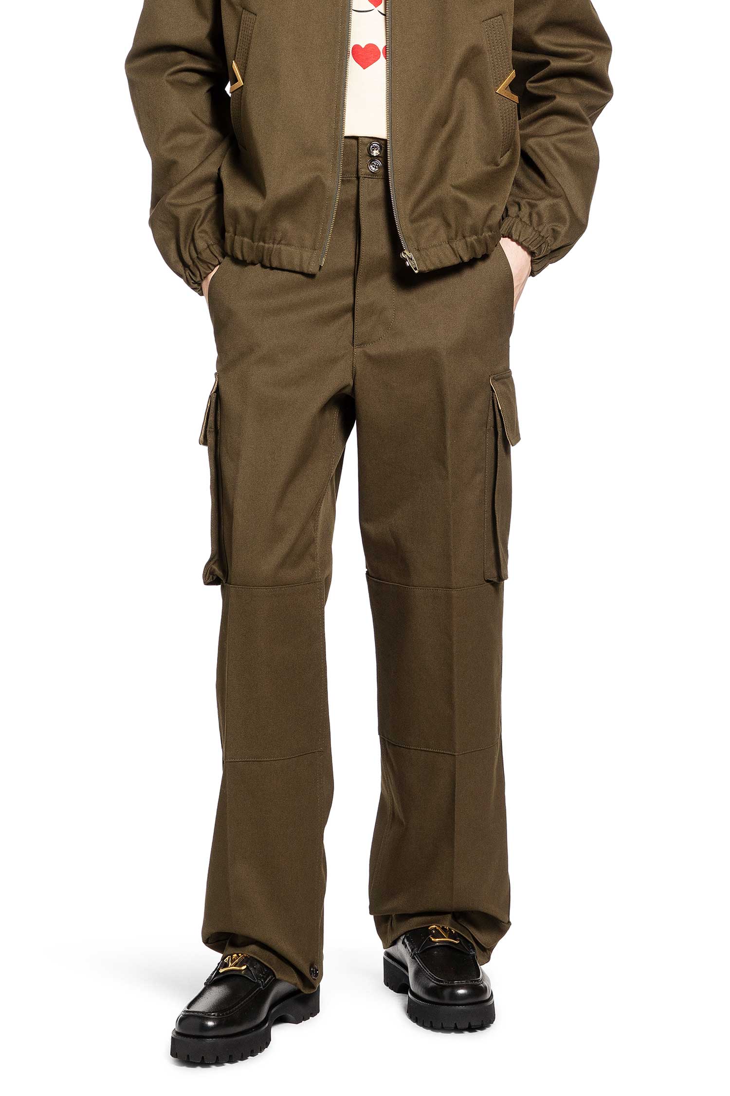 Cargo Pants in Cotton Gabardine