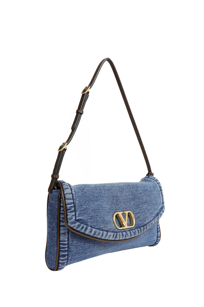 VALENTINO GARAVANI Denim Shoulder Bag woman