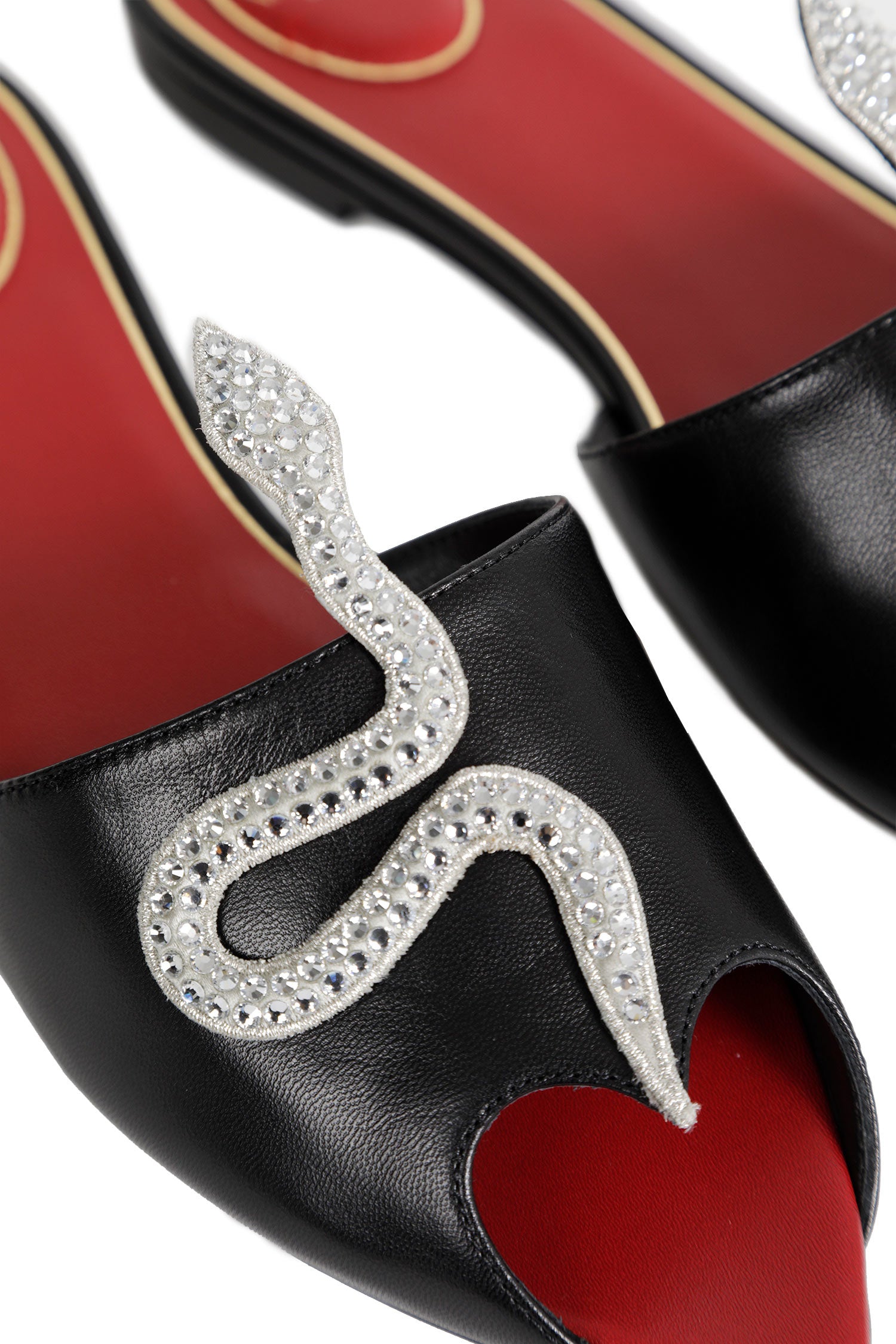 Coeur Vipère Slide Sandals