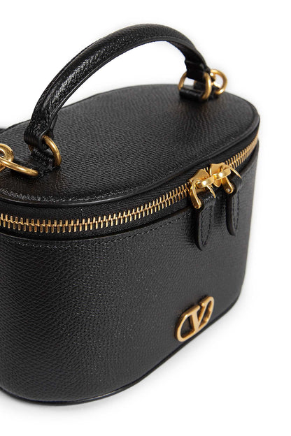 V Logo Mini Vanity Bag