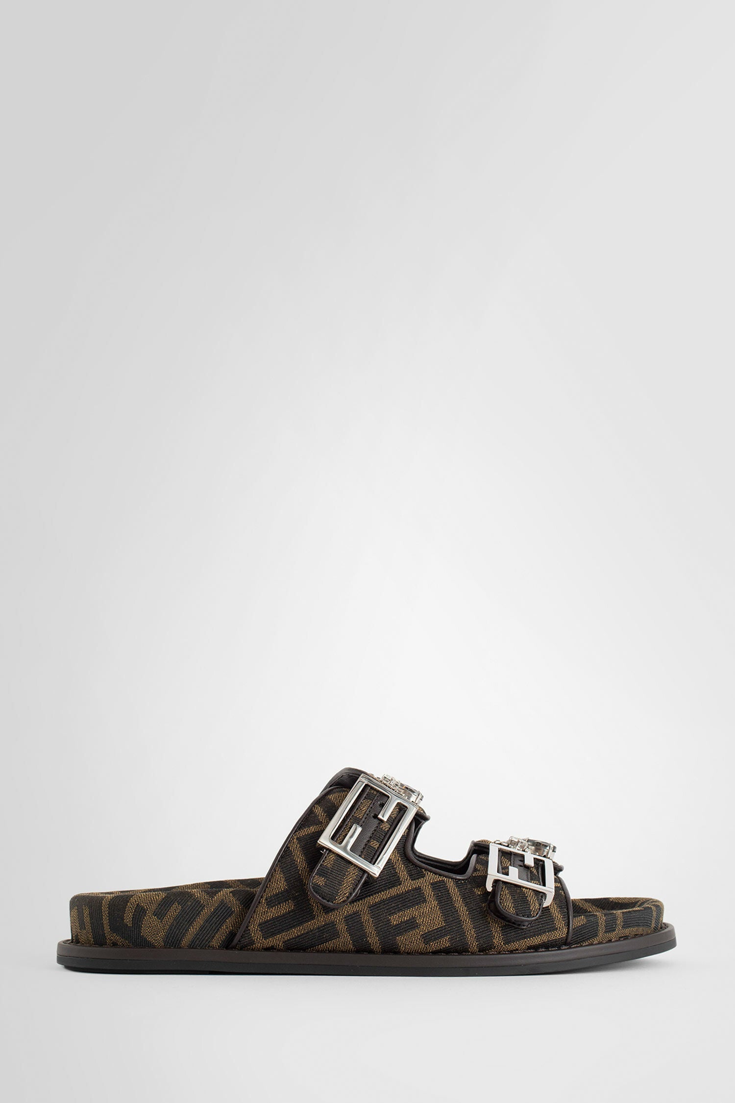 FENDI WOMAN BROWN SANDALS