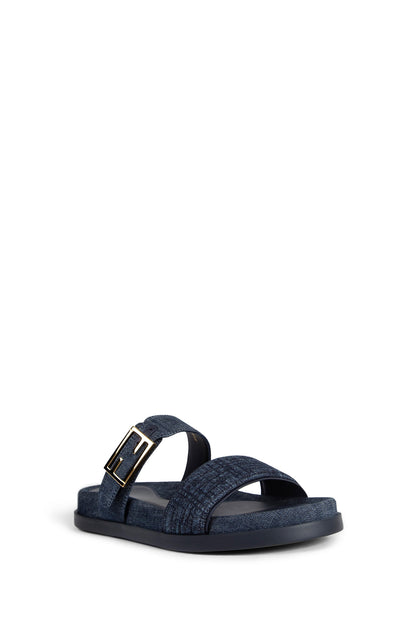 Fendi Feel Denim Slides