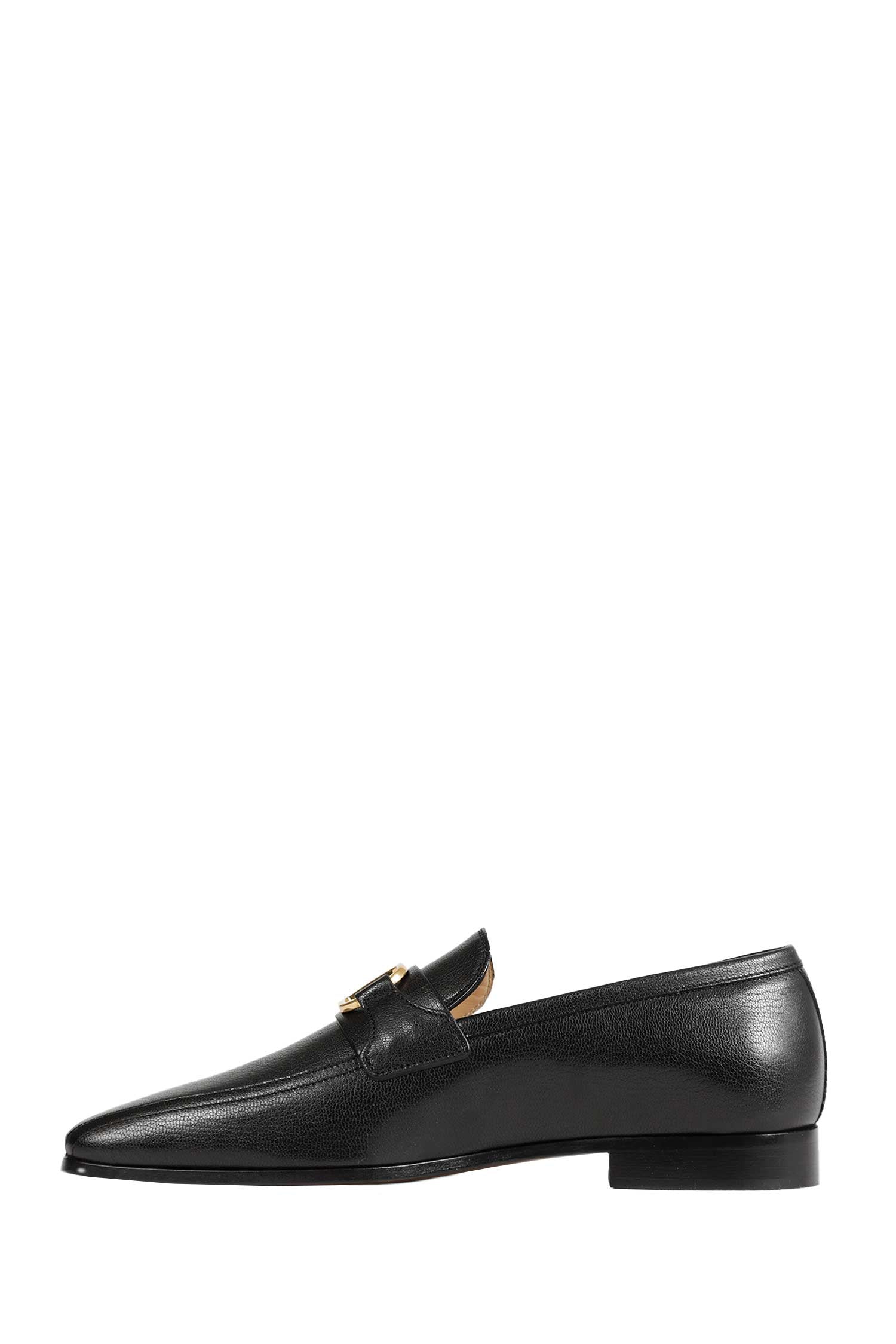 VALENTINO GARAVANI Leather Vlogo Loafers man