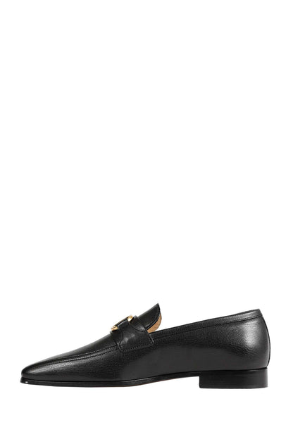 Leather Vlogo Loafers