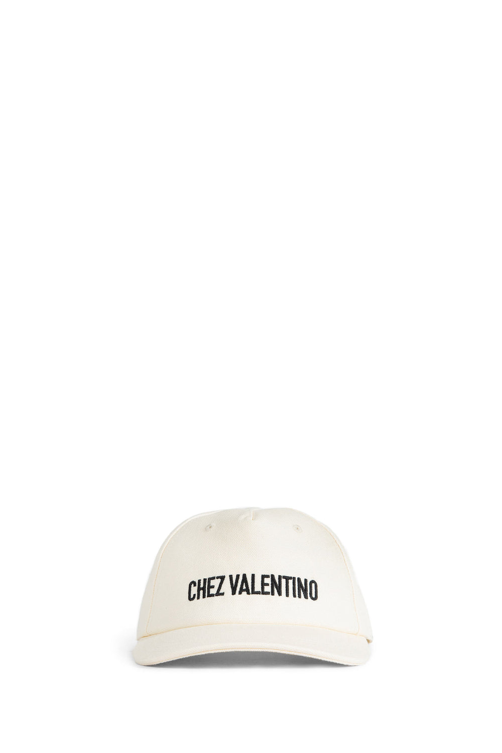 VALENTINO Chez Valentino Cotton Baseball Cap unisex