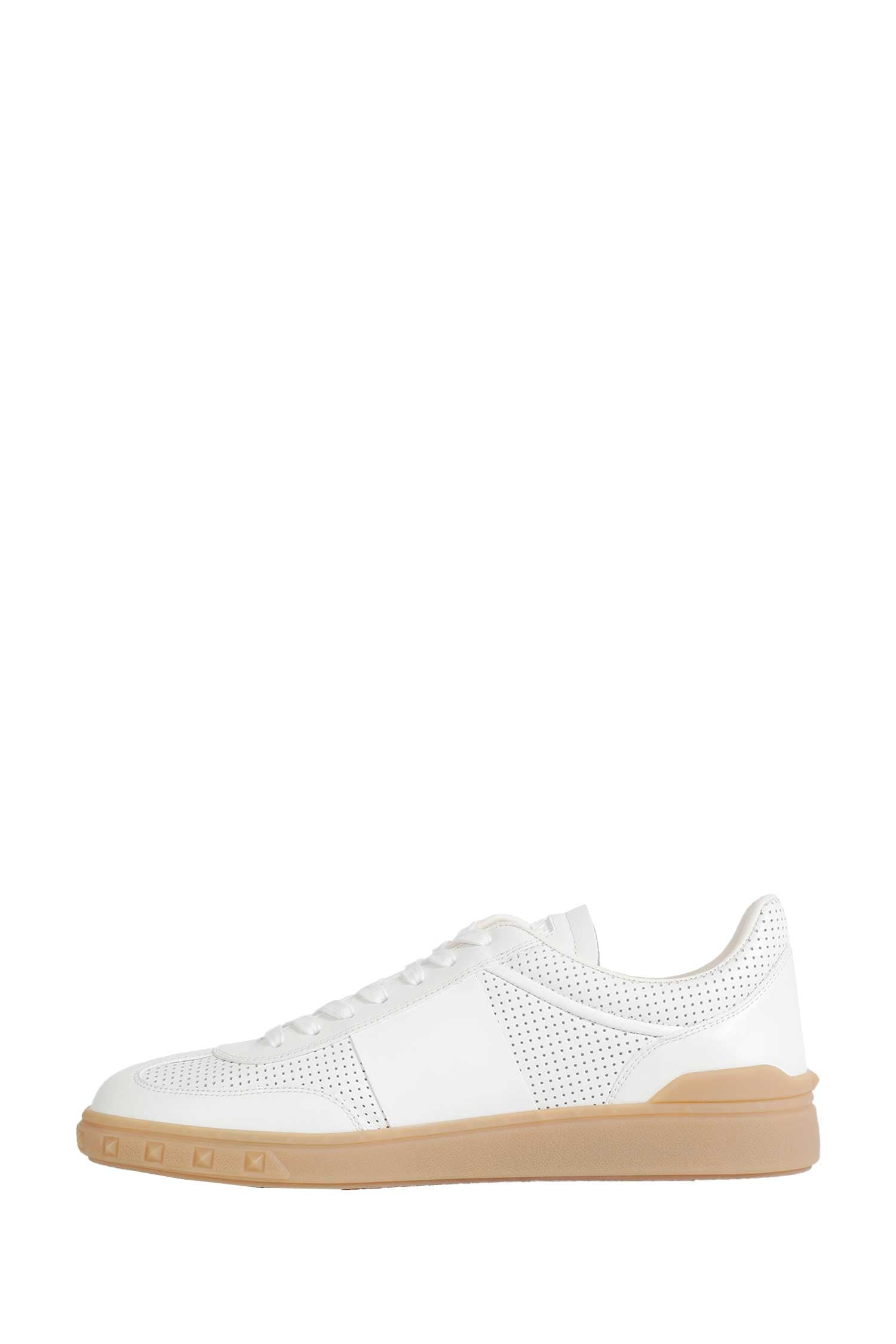 VALENTINO GARAVANI Perforated Leather Sneakers man