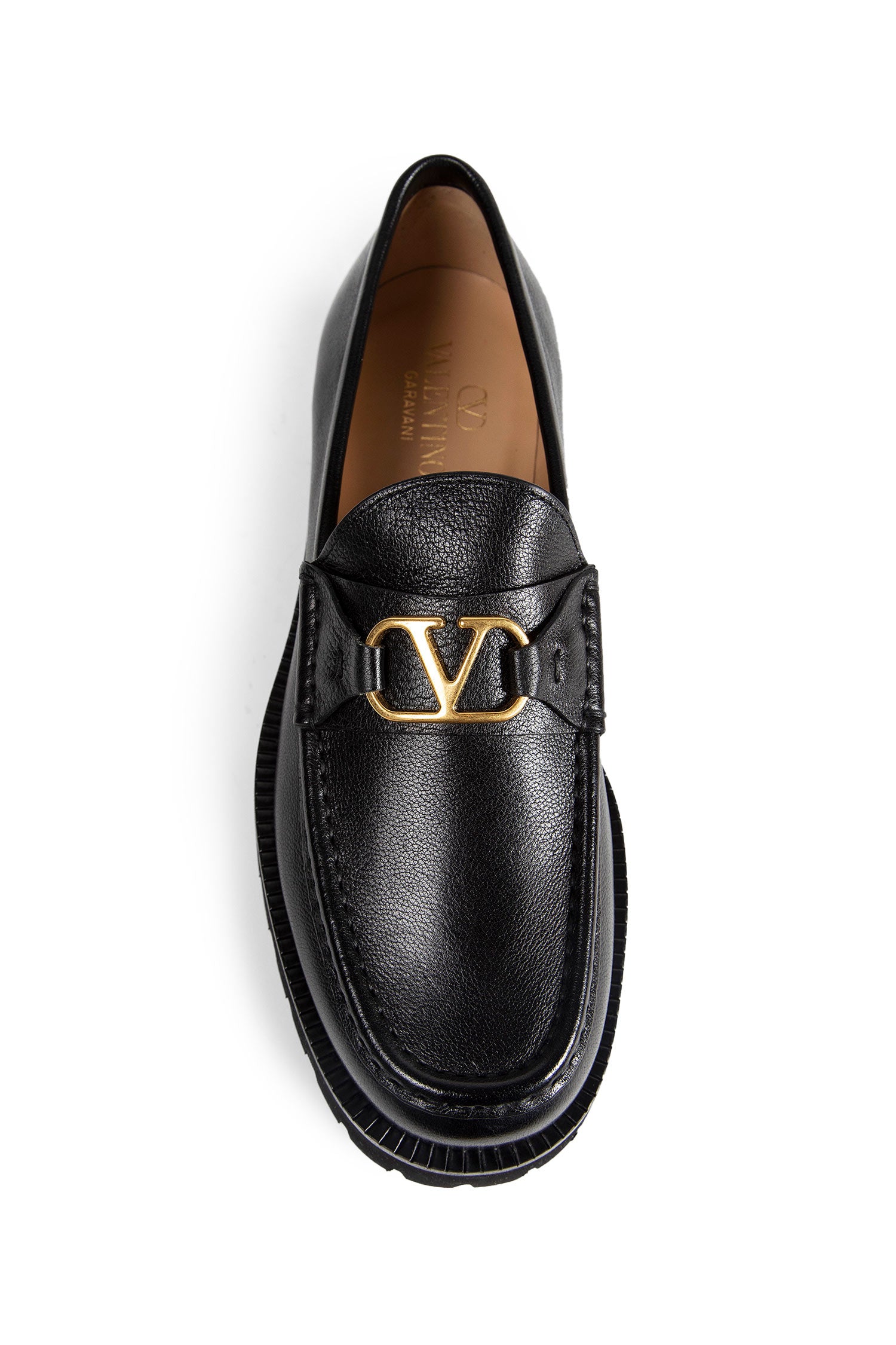 VLogo Signature Loafer in Buffalo Leather