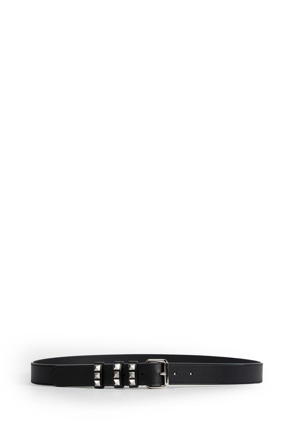 VALENTINO GARAVANI Studded Leather Belt man