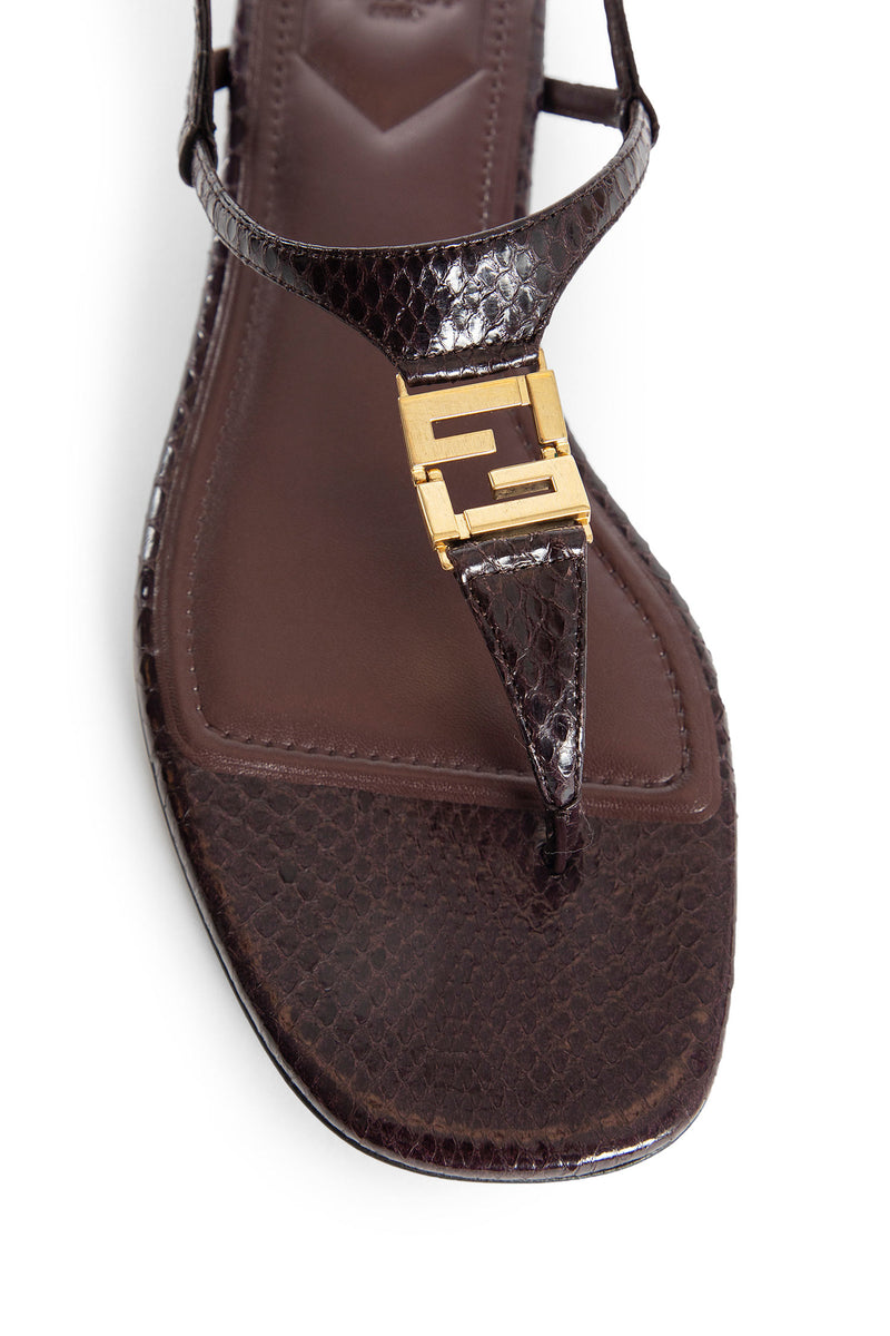 FENDI WOMAN PURPLE SANDALS & SLIDES - Antonioli.eu