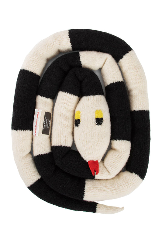 WALTER VAN BEIRENDONCK MAN BLACK&WHITE SCARVES