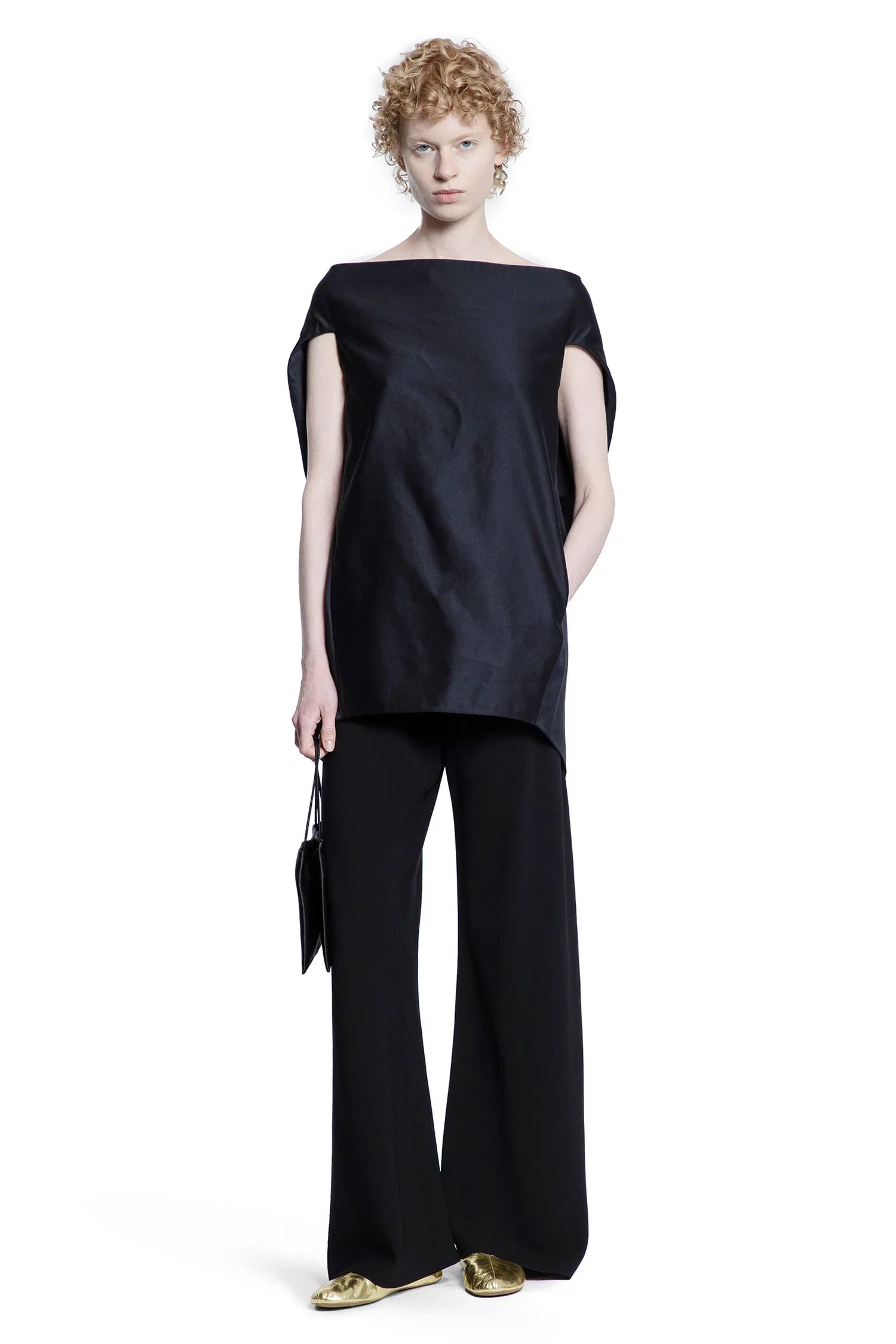 THE ROW WOMAN BLACK TOPS - Antonioli.eu