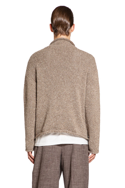 THE ROW MAN BEIGE KNITWEAR