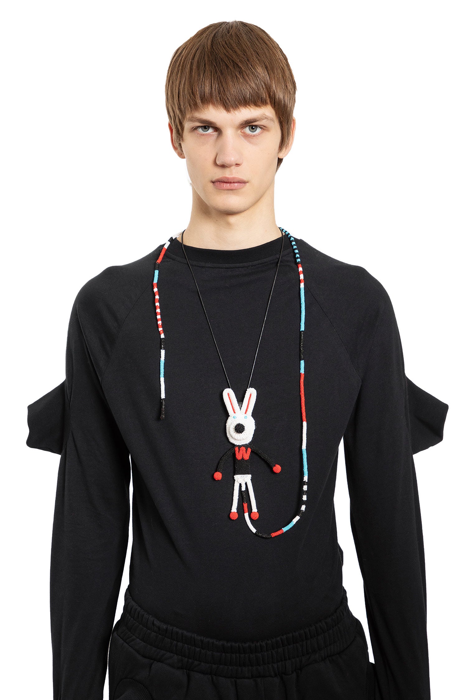 WALTER VAN BEIRENDONCK MAN WHITE JEWELLERY