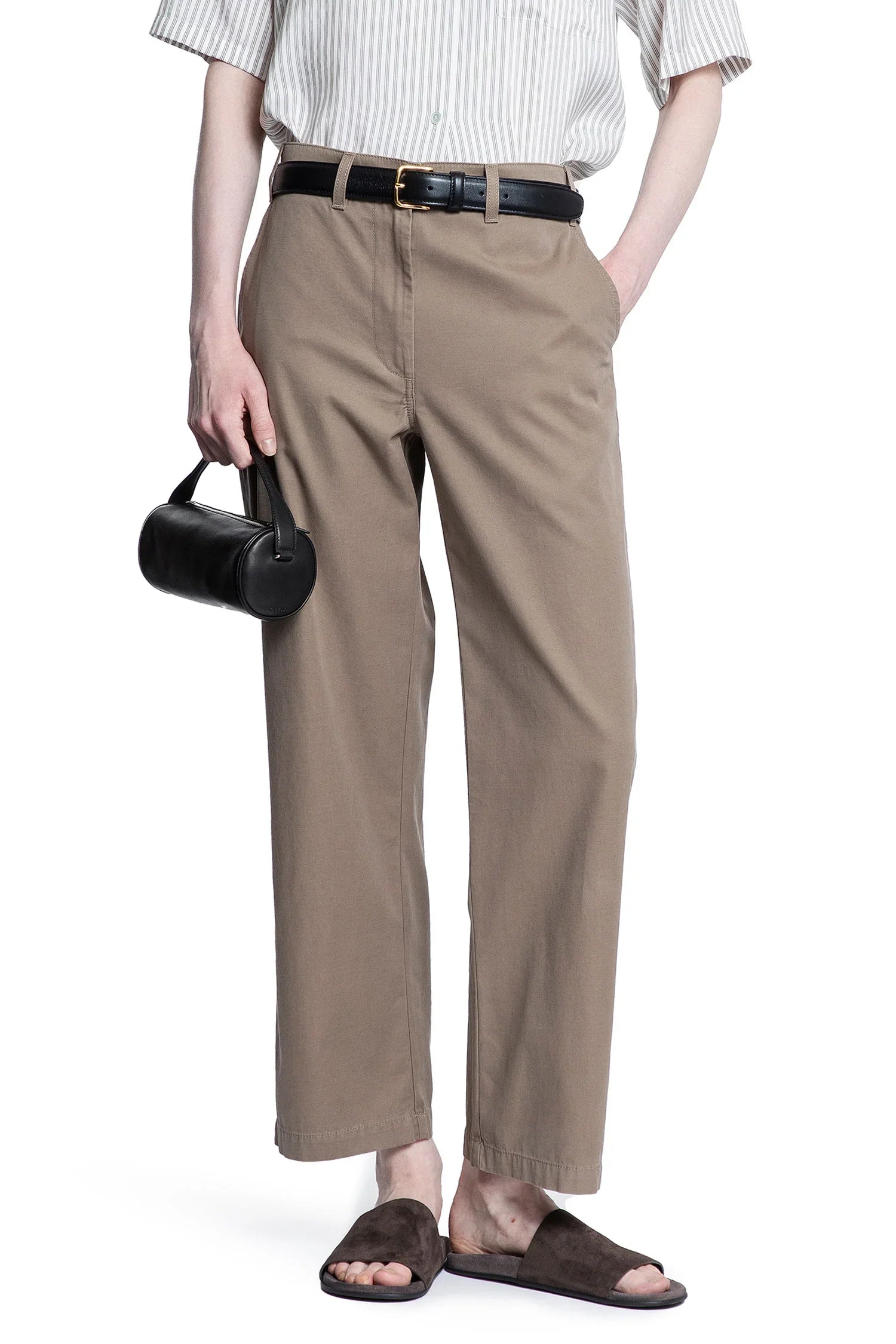 THE ROW WOMAN BROWN TROUSERS - Antonioli.eu
