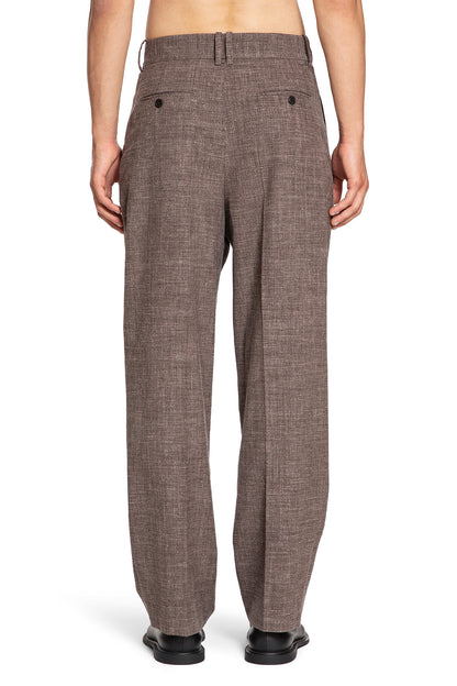 THE ROW MAN BROWN TROUSERS