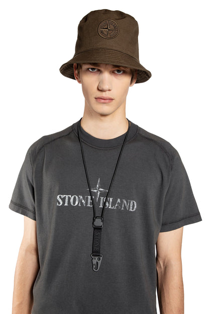 STONE ISLAND MAN GREEN HATS