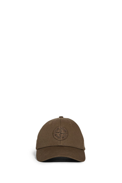 STONE ISLAND MAN GREEN HATS