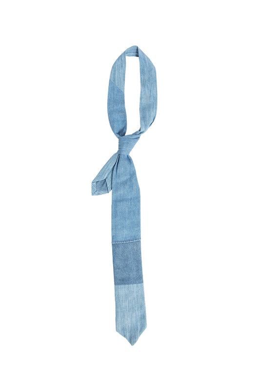 E.L.V. DENIM WOMAN BLUE BOWS & TIES