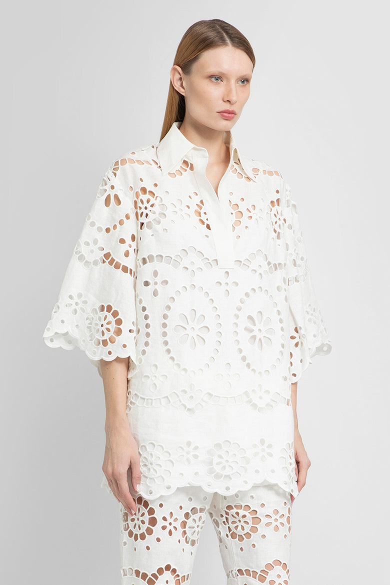 ZIMMERMANN WOMAN WHITE SHIRTS