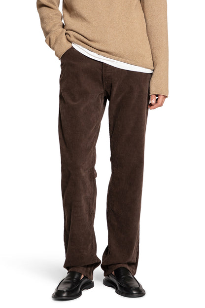 THE ROW MAN BROWN TROUSERS