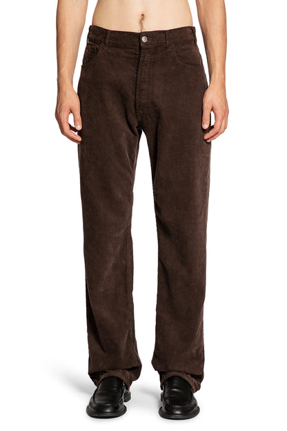 THE ROW MAN BROWN TROUSERS