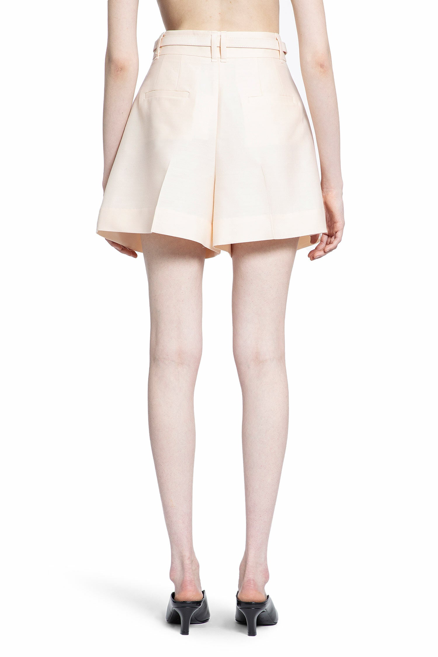 ZIMMERMANN WOMAN BEIGE SHORTS