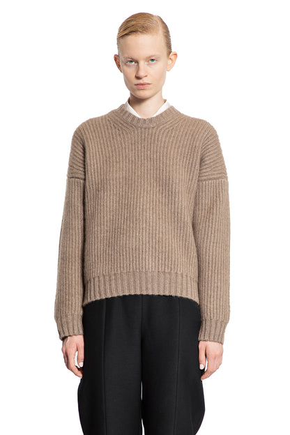 KHAITE WOMAN BEIGE KNITWEAR