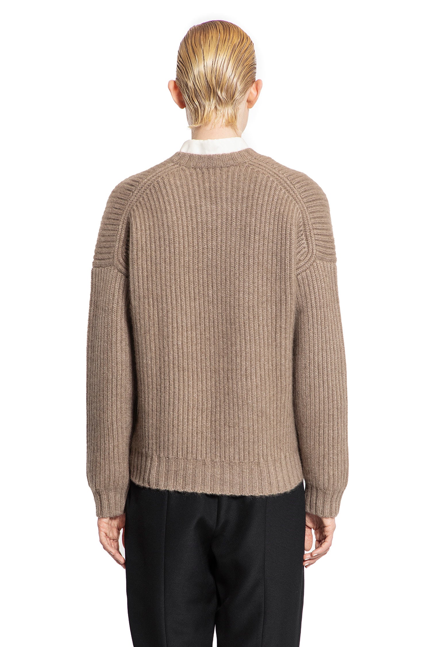 KHAITE WOMAN BEIGE KNITWEAR