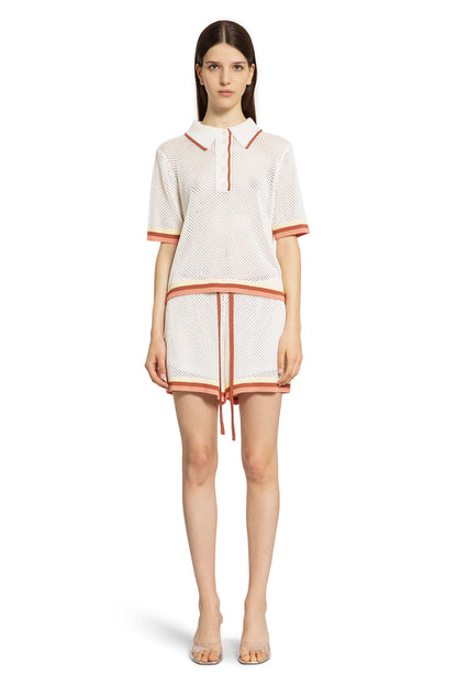 ZIMMERMANN WOMAN WHITE SHORTS