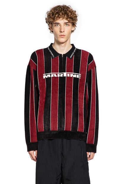 Striped Cotton-Wool Polo Shirt - Antonioli.eu