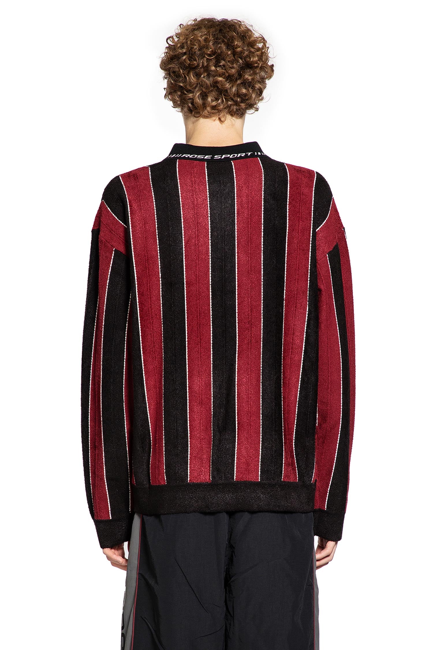 Striped Cotton-Wool Polo Shirt - Antonioli.eu