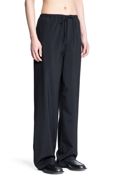 THE ROW MAN BLACK TROUSERS