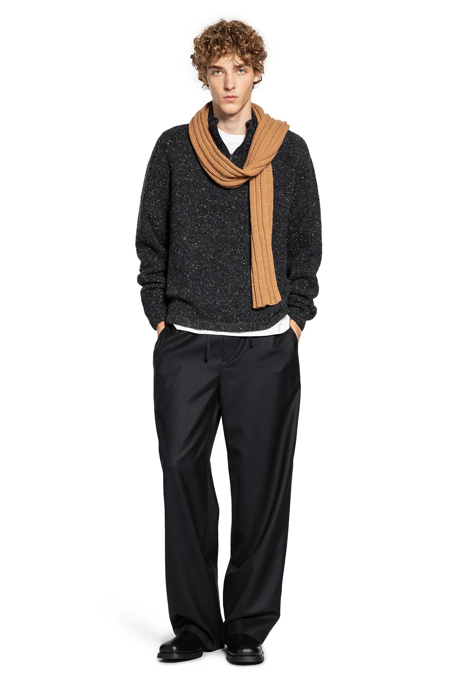Xon Pant in Virgin Wool - Antonioli.eu