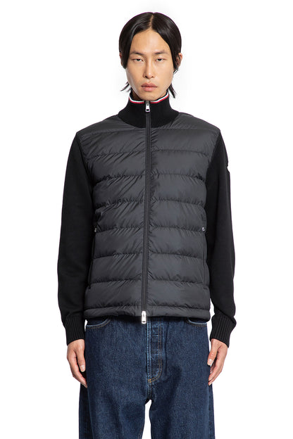 Padded Zip-Up Cardigan
