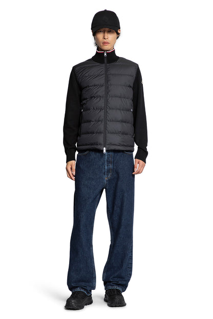 Padded Zip-Up Cardigan