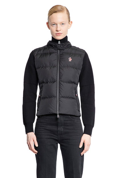 MONCLER GRENOBLE WOMAN BLACK JACKETS